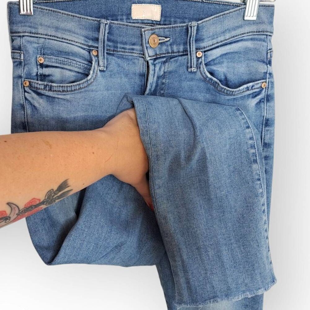 Mother Women's Rascal Ankle Snippet Jeans In Wild… - image 4